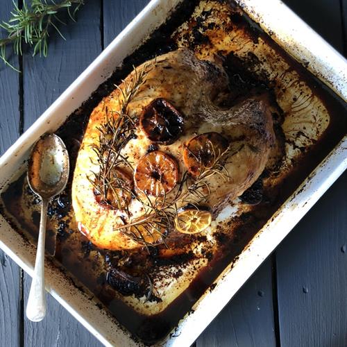 Roast Christmas turkey with oranges Roast Christmas turkey with oranges