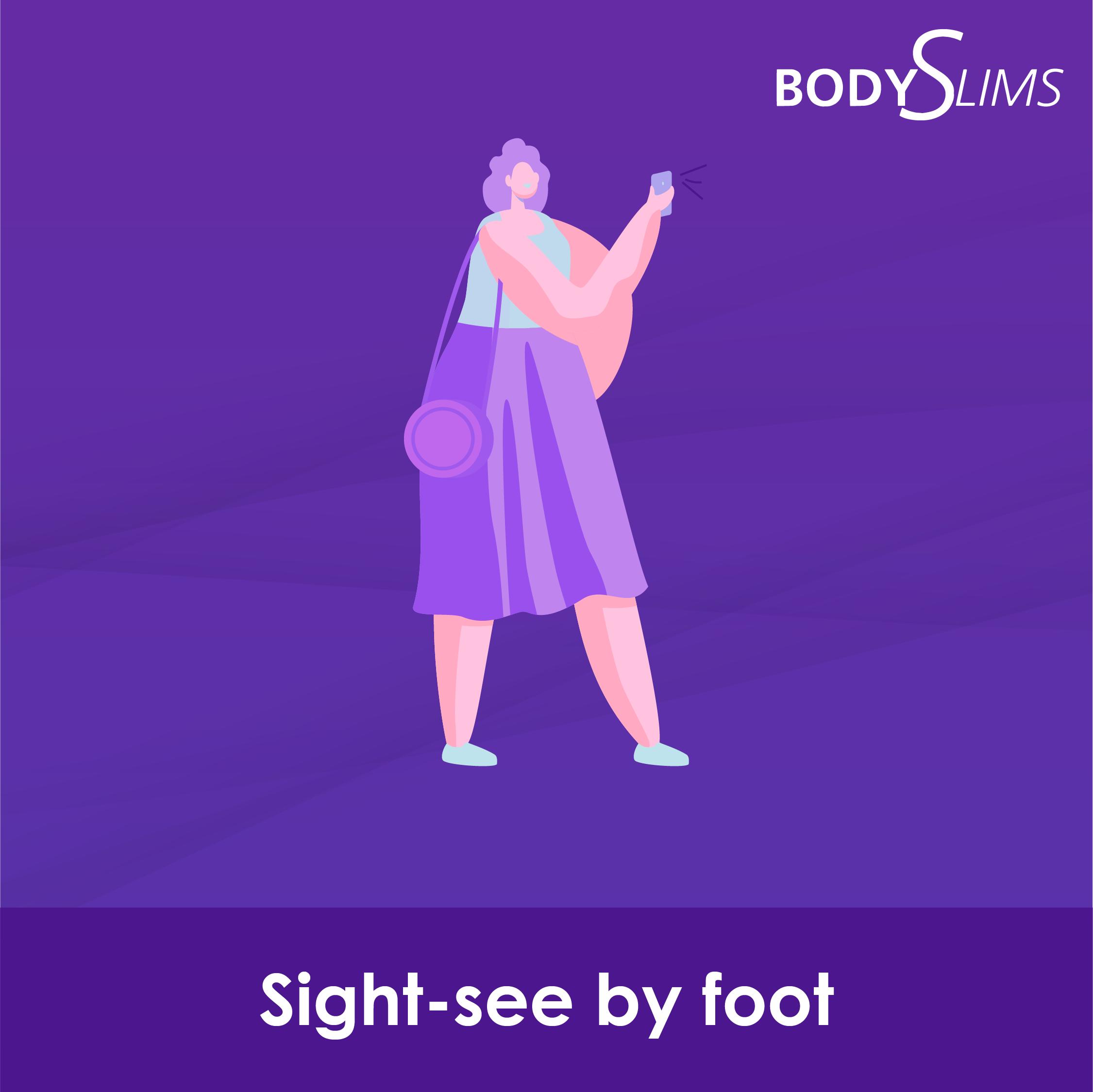 sightsee by foot